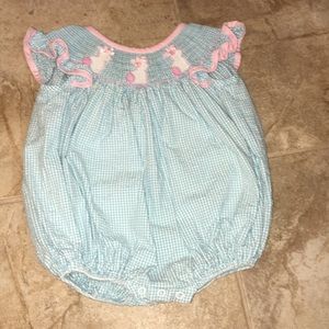 Girls 12m Easter bubble